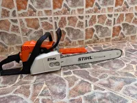 Tronçonneuse thermique-chainsaw-منشار حطب STIHL MS180 40 cm made in Germanyالتوصيلًمتوفر