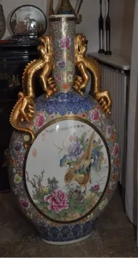 A VENDRE VASE CHINOIS EN CERAMIQUE