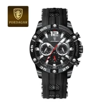 POEPOEDAGAR montres de haute qualité décontracté hommes  étanche lumineux chronographe Date 