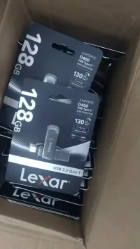 Lexar D400 clé USB 3.2 Type C + USB double emplacement 128GB 