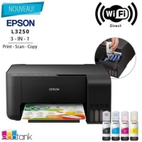 IMPRIMANTE MULTIFONCTION 3 EN 1 Jet d'encre EPSON ECOTANK L3250 WI-FI RÉSERVOIR D’ENCRE COULEUR SUPER PROMO