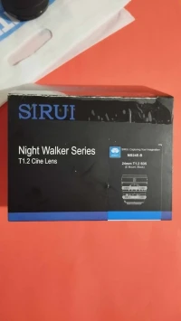 objectif Sirui Night Walker 24mm T1.2 S35 Cine Lens  e mount 