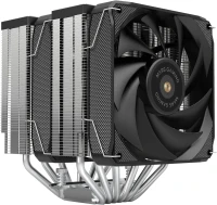 Mars Gaming MCPUXU6 Ventirad CPU Double Tour TDP 350W 2X Ventilateurs à Pales Hybrides