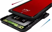Rack HDD ADATA XPG EX500 2.5 inch USB 3.1 Red
