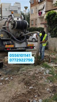 تنظيف-و-بستنة-camion-debouchage-des-canalisations-بني-تامو-البليدة-الجزائر