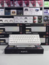 HAVIT KB922L - 68-Key Mechanical Gaming Keyboard - Red Switches