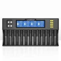 Chargeur de batterie professionnel 12 slots