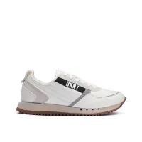 BASKETS DKNY MENS RUNNER WHITE BEIGE