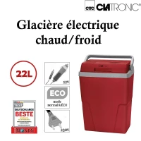 Glacière Électrique chaud/froid 22L | Clatronic