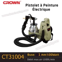 Pistolet à peinture électrique 500W -Crown