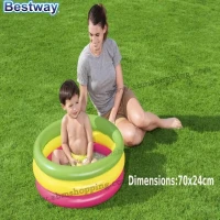 Piscine gonflable arc-en-ciel 70x24cm| Bestway