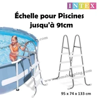 Échelle pour Piscines jusqu à 90cm | INTEX