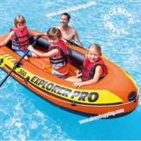 Bateau Gonflable Set Explorer Pro 300 244x117x36 cm- Intex
