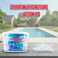 Chlore Multiactions Actions 10 de 5Kg | WINPOOL