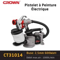 Pistolet à peinture 600W - CROWN