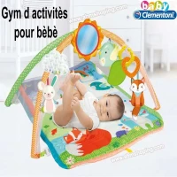 Tapis d’éveil et de Gym multi activités pour bébé – Clementoni
