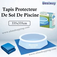 Tapis Protecteur De Sol De Piscine 335 x 335 cm | Bestway (facturation disponible) 