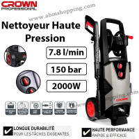 outillage-professionnel-nettoyeur-haute-pression-2000w-150bar-crown-bordj-el-kiffan-alger-algerie