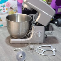 Pétrin, Robot de cuisine_ réparé _10 L 1500 W inox _ Bomann_ reparé_