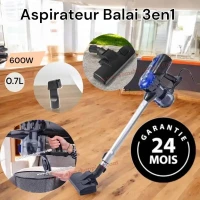 Aspirateur balai 3en1 600W| BRANDMAN مكنسة كهربائي