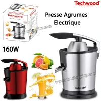 Presse agrumes électrique 100 W Inox – TechWood