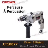 industrie-fabrication-chignole-perceuse-a-percussion-13mm-810w-crown-dar-el-beida-alger-algerie