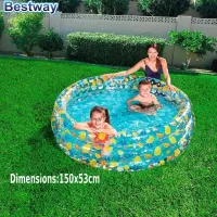 Piscine gonflable ronde transparente150x53cm| Bestway