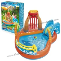 Piscine toboggan 265x265x104cm | Bestway