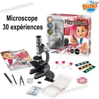 Jeu scientifique  Microscope 30 expériences  Buki