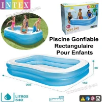 Piscine rectangulaire pour enfants 203x152x48 cm Intex