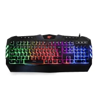 Clavier Gaming rétroéclairé Havit KB861L RGB لوحة مفاتيح الألعاب