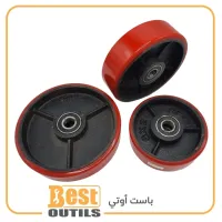 Roue Transparente Rouge 150/180/200
