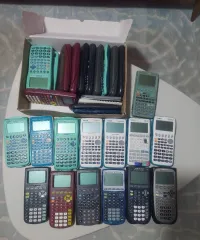 Des calculatrices graphique casio et Texas instruments ( kaba )
