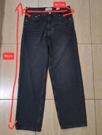Pantalon pull&bear noir original jamis habillé 