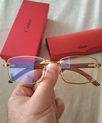 Lunette Cartier en bois 