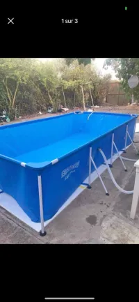 Piscine  Bestway tubulaire rectangulaire 4x2x83 sans moteur