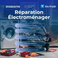 Répartation machine à laver