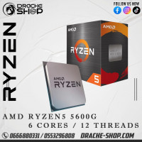 processeur-amd-ryzen-5-5600g-wraith-stealth-39-ghz-44-oran-algerie