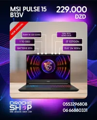 Laptop MSI Pulse 15.6" I7 13700H RTX 4060 8GB Ram 16GB DDR5 SSD 1TB