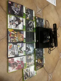 Xbox 360 jeux cd originaux, manette batterie, kinect, 16 jeux 