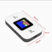 Wireless Mobile WiFi Pro Routeur 4G/5G Portable  Modèle : MF68E Génération 5