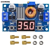 DC-DC XL4015 Adjustable Step-down Module 5A 75W with 4 Bits Digital Display Voltmeter