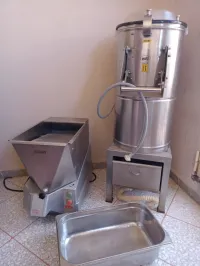 Matrial frites fraîche تحضير الفريت 
