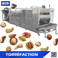 unité de torréfaction  نفق تحميص المكسرات