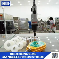 Bouchonneuse manuelle pneumatique et électrique 