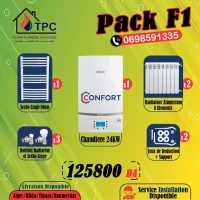 Pack Chaudiere Confort 24 kw a ventouse F01/F02/F03/F04/F05