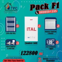 PACK CHAUDIERE ITAL 24 kw a ventouse F01/F02/F03/F04/F05