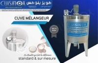 Différentes cuves inox au service agro-alimentaires