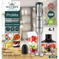 Matrix Bras Mixeur 3 in 1 inox 1000W Matrix