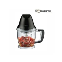 Hachoir Professionnel  300W 1.5 Litres 4 Lames En Acier Inoxydable - Noir